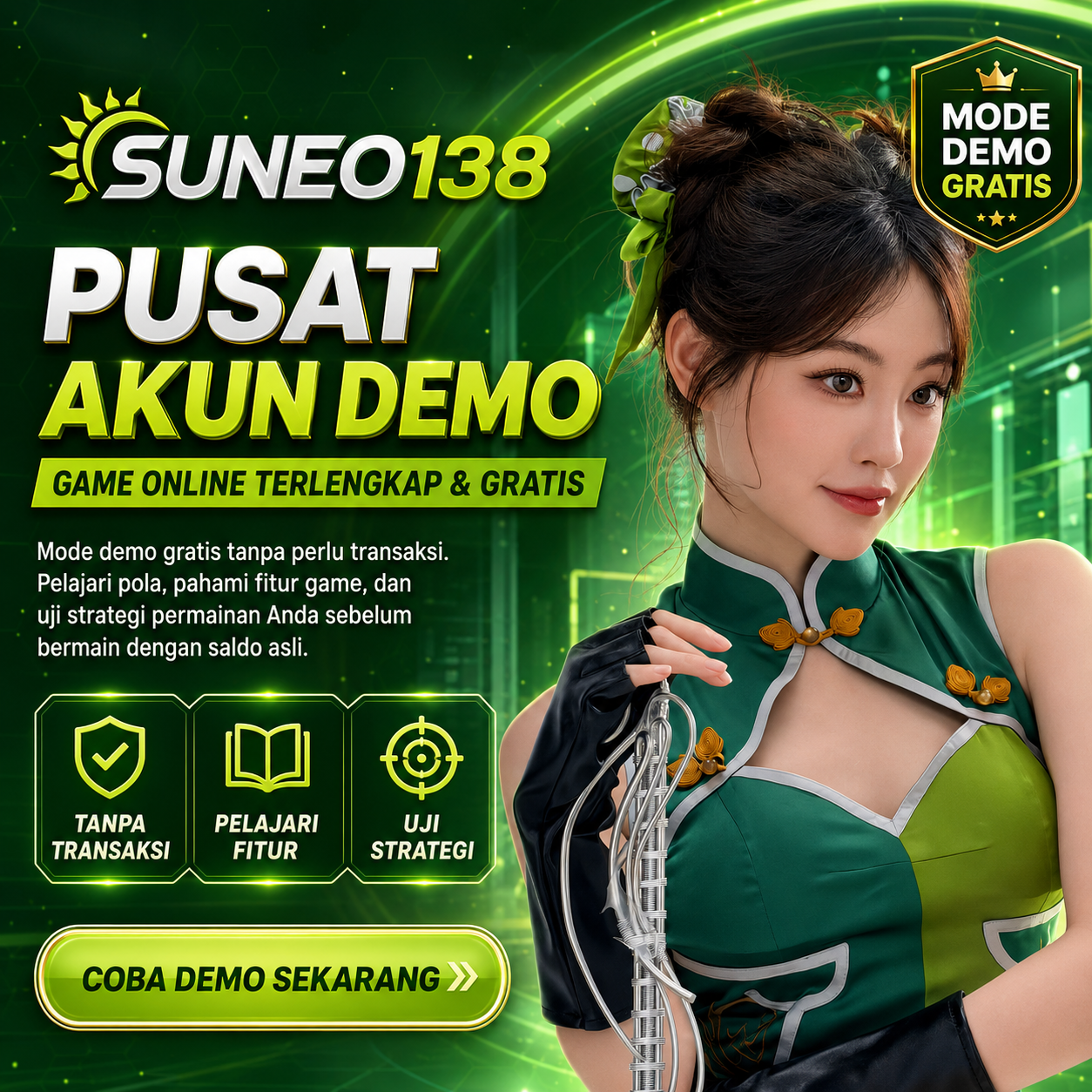 SUNEO138 Pusat Akun Demo Game Online Terlengkap & Gratis